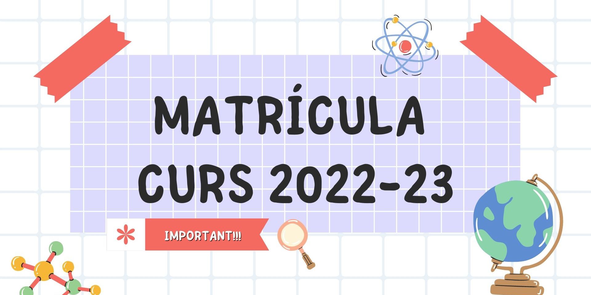 Important MatrÍcula Per Al Curs 2022 23 Ies La Vall De Sego 7197